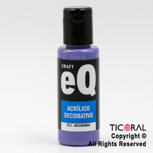 ACRIL.DECOR.EQ 512 JACARANDA 50ML X 6 UNIDADES